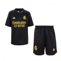 Otroški Nogometni dresi Real Madrid Tretji 2023-24 Kratek Rokav (+ Kratke hlače)